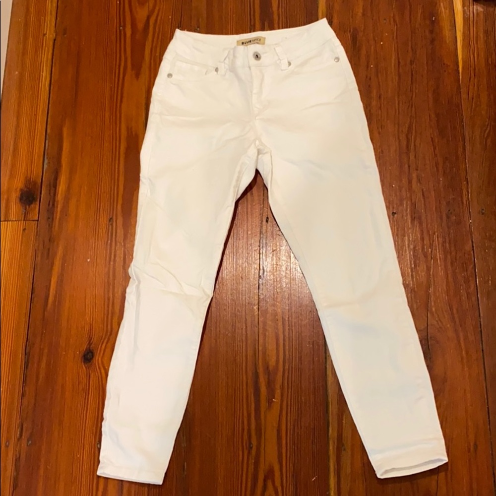 white jeans